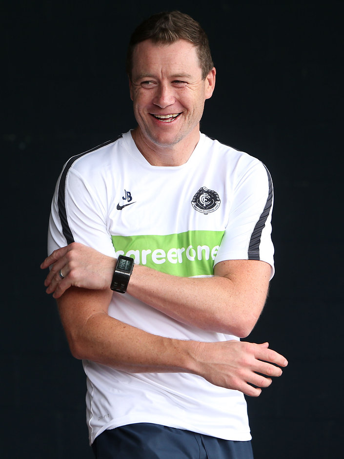 AFL 2015 Training - Carlton 251115 John Barker has praised his coaching successor Brendon Bolton - ${keywords}
